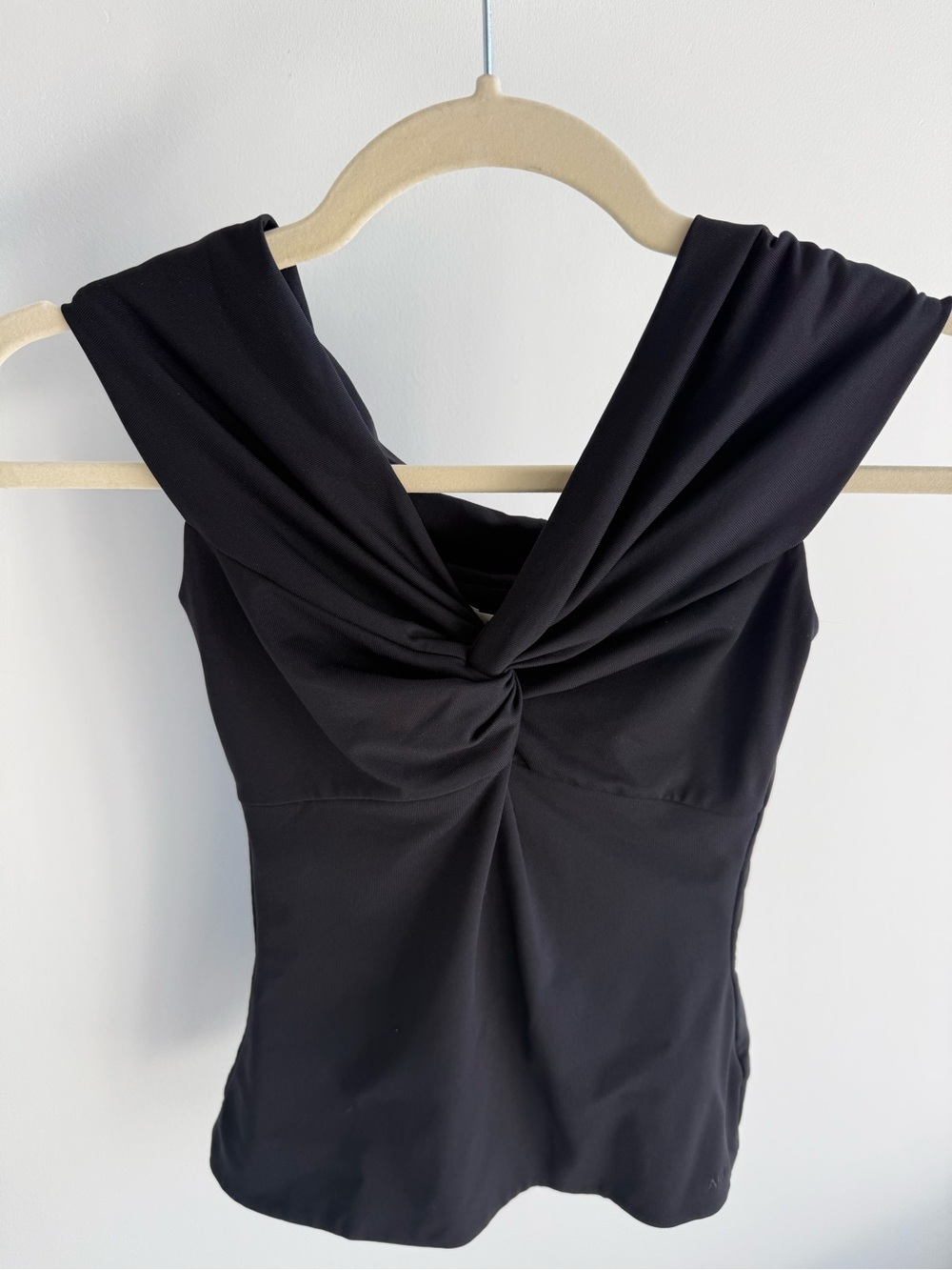 Aritzia Original Contour Twist Off-Shoulder Top